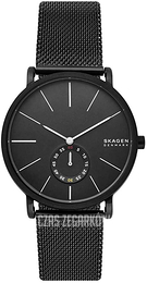 Skagen Hagen Czarny/Stal Ø40 mm SKW7604