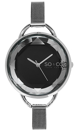 So & Co New York SoHo Czarny/Stal Ø36 mm 5104.2