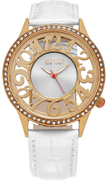 So & Co New York SoHo Srebrny/Skóra Ø41 mm 5206.5