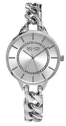 So & Co New York SoHo Studio Srebrny/Stal Ø40 mm 5225.1
