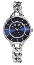 So & Co New York SoHo Studio Niebieski/Stal Ø40 mm 5225.2