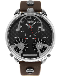 So & Co New York SoHo Czarny/Stal Ø50 mm 5240.1