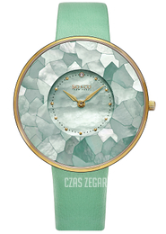 So & Co New York SoHo Zielony/Satyna Ø38 mm 5274.1