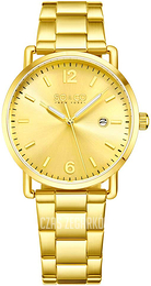 So & Co New York Madison Żółte złoto/Stal w odcieniu złota Ø38 mm 5512.2