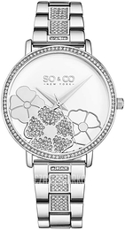 So & Co New York Madison Biały/Stal Ø40 mm 5526.1