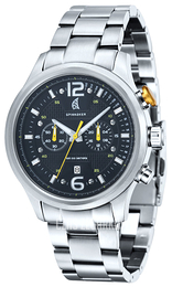 Spinnaker Montecarlo Czarny/Stal Ø44 mm SP-5011-33