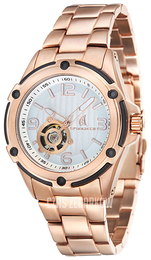 Spinnaker Windy Biały/Stal w kolorze różowego złota Ø44 mm SP-5016-55