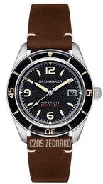 Spinnaker Fleuss Czarny/Skóra Ø43 mm SP-5055-01