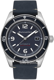 Spinnaker Fleuss Niebieski/Skóra Ø43 mm SP-5055-03