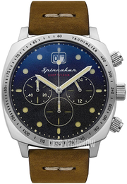 Spinnaker Hull Czarny/Skóra Ø42 mm SP-5068-01