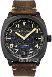 Spinnaker Hull Czarny/Skóra Ø42 mm SP-5071-03