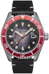 Spinnaker Wreck Czarny/Skóra Ø44 mm SP-5089-01