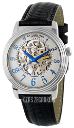 Stührling Original Srebrny/Skóra Ø40 mm 107.331516