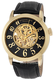 Stührling Original Czarny/Skóra Ø44 mm 107A.333530