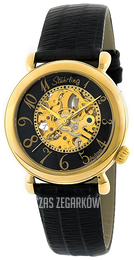 Stührling Original Classic Metropolis Czarny/Skóra Ø35 mm 108.123527