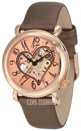 Stührling Original Amour Aphrodite Różowe złoto/Skóra Ø35 mm 109.1245E14