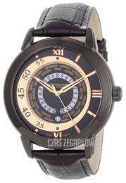 Stührling Original Classic Traveler Czarny/Skóra Ø44 mm 118B.335541