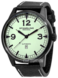 Stührling Original Sportsman Zielony/Skóra Ø48 mm 129XL.335566