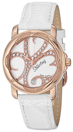 Stührling Original Vogue Srebrny/Skóra Ø34 mm 138.124P2