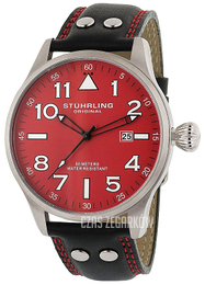 Stührling Original Eagle Czerwony/Skóra Ø44 mm 141.33154