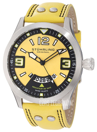 Stührling Original Żółty/Skóra Ø47 mm 141A.3315G18