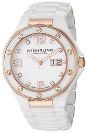 Stührling Original Apocalypse Biały/Czeramiczna Ø43 mm 154.33EP314