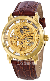 Stührling Original Żółte złoto/Skóra Ø41.5 mm 165.3335E31