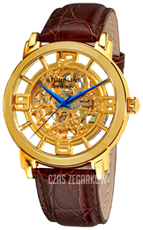 Stührling Original Zloty/Skóra Ø44 mm 165B.3335K31