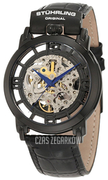 Stührling Original Czarny/Skóra Ø42 mm 165F.33551