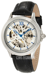 Stührling Original Srebrny/Skóra Ø40 mm 167.33152