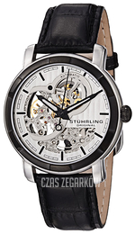 Stührling Original Classic Delphi Srebrny/Skóra Ø40 mm 169.33B52