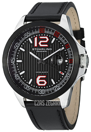 Stührling Original Aviator Czarny/Skóra Ø46 mm 175C.332D51