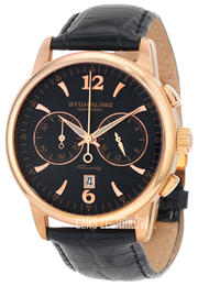 Stührling Original Czarny/Skóra Ø42 mm 186L.33451