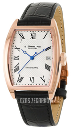 Stührling Original Srebrny/Skóra Ø36 mm 242.12452