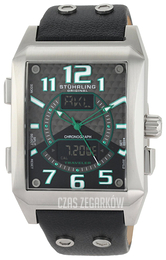 Stührling Original Szary/Skóra Ø42 mm 255B.331571