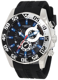 Stührling Original Aquadiver Czarny/Guma Ø47 mm 287A.331681