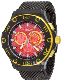 Stührling Original Aquadiver Czerwony/Stal Ø53 mm 292.335991