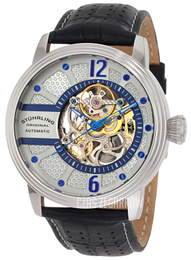 Stührling Original Srebrny/Skóra Ø49 mm 308.331516