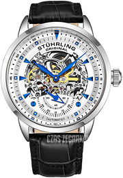 Stührling Original Legacy Srebrny/Skóra Ø44 mm 3133.1
