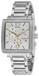Stührling Original Regent Srebrny/Stal 316L.12112