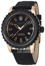 Stührling Original Aquadiver Czarny/Skóra Ø44 mm 3266.02