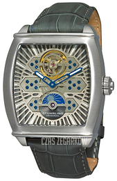 Stührling Original Szary/Skóra Ø43 mm 334.3315N54