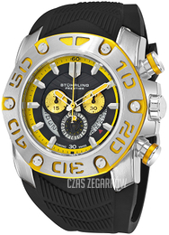 Stührling Original Aquadiver Czarny/Guma Ø52 mm 348821-31