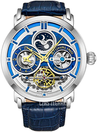 Stührling Original Legacy Szkieletowa tarczy/Skóra Ø45 mm 371A.02