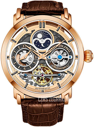 Stührling Original Legacy Szkieletowa tarczy/Skóra Ø45 mm 371A.04