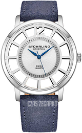 Stührling Original Classic Srebrny/Skóra Ø40 mm 388S2.01