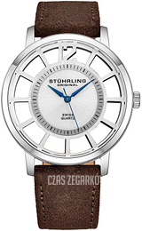 Stührling Original Classic Srebrny/Skóra Ø40 mm 388S2.02