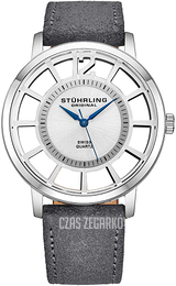 Stührling Original Classic Srebrny/Skóra Ø40 mm 388S2.04