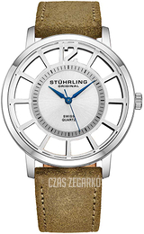 Stührling Original Classic Srebrny/Skóra Ø40 mm 388S2.05