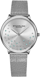 Stührling Original Symphony Srebrny/Stal Ø35 mm 3928.1